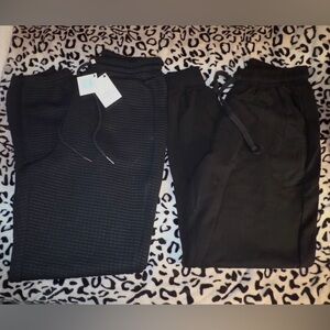 (2) pairs of By Egreis sweatpants - M- NWT - 🖤
